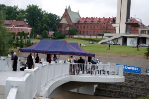 otwarcie mostu miłosierdzia w łagiewnikach